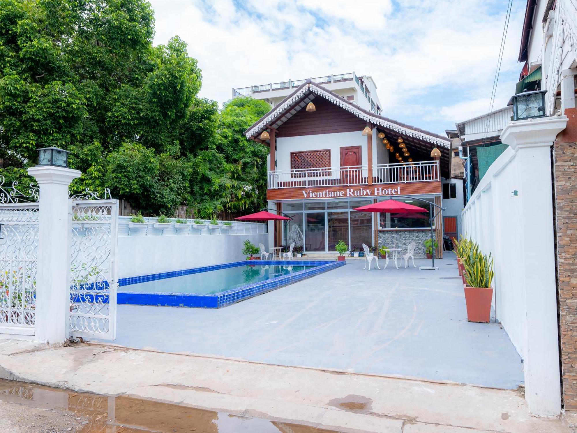 Vientiane Ruby Villa Hotel Luaran gambar