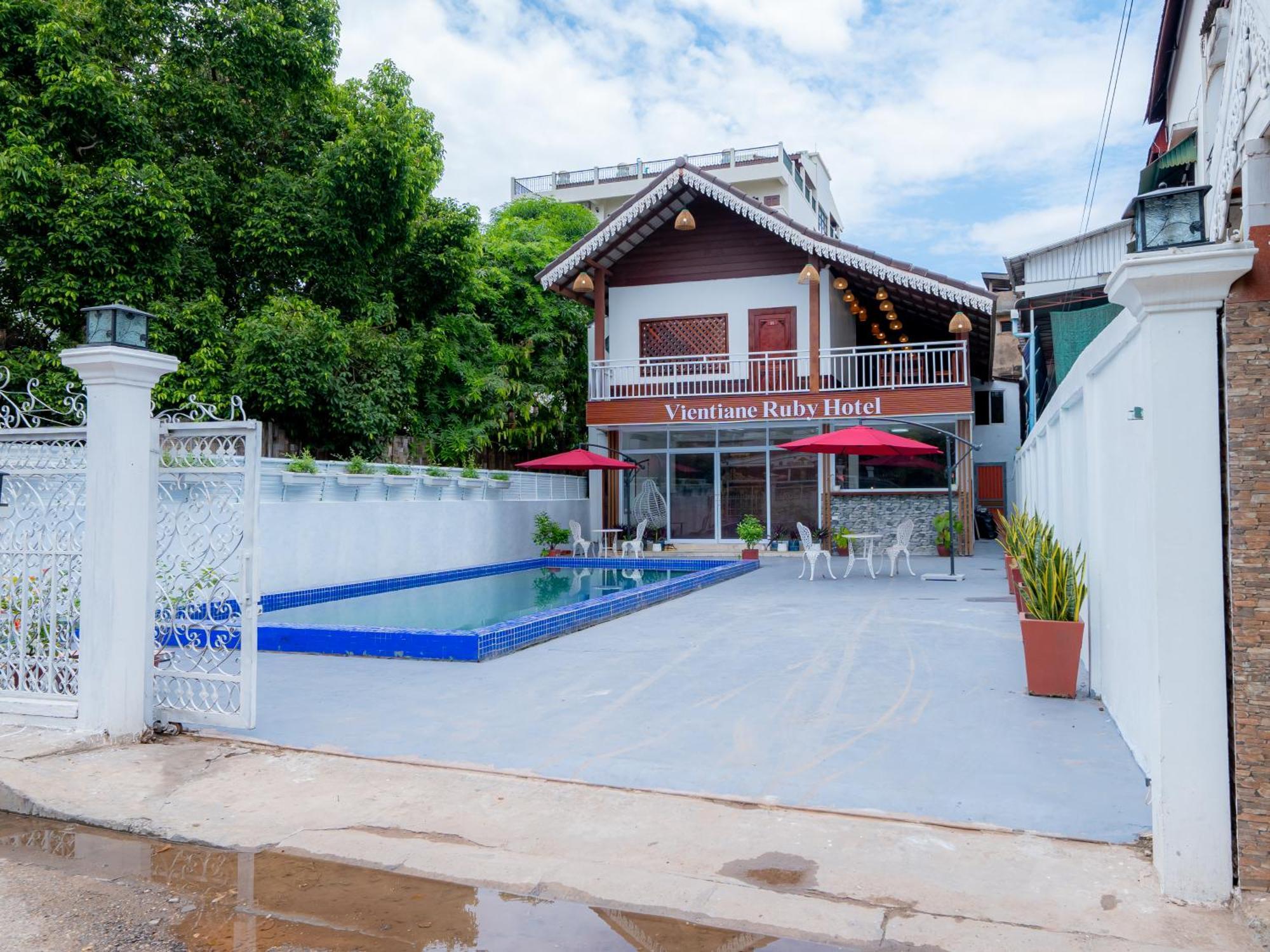 Vientiane Ruby Villa Hotel Luaran gambar